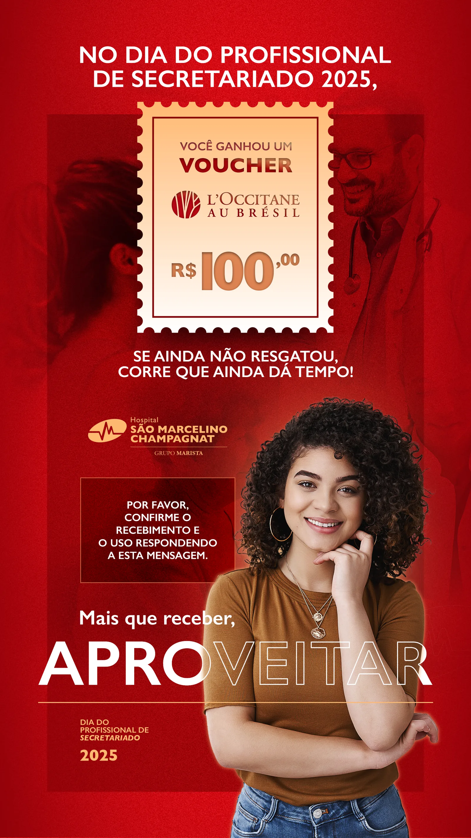 Dia do profissional do Secretariado para Hospital Marcelino Champagnat, imagem 7