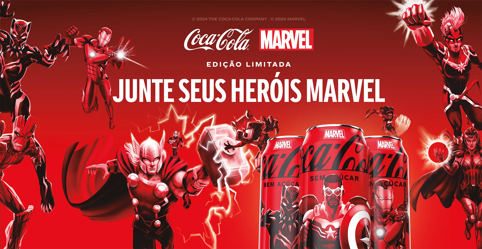 Junte Seus Heróis Marvel para Coca-Cola, imagem 2