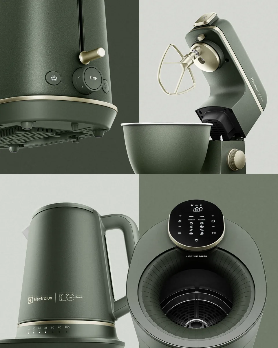Linha Celebre 100 Anos para Electrolux