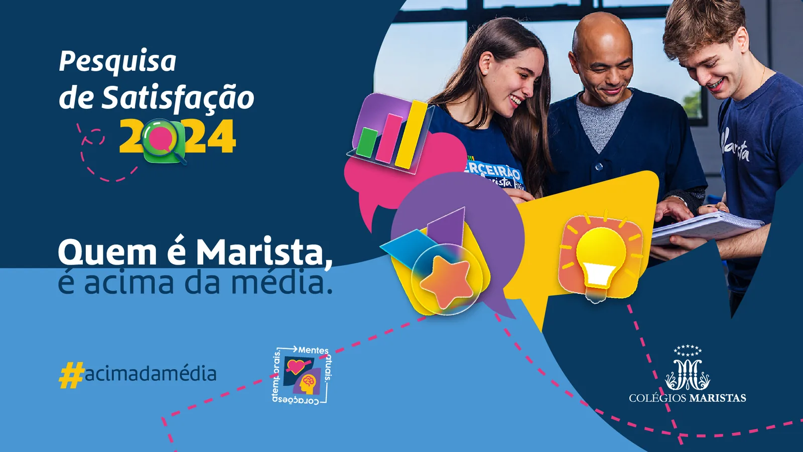 Pesquisa de Satisfação para Colégios Maristas, imagem 1